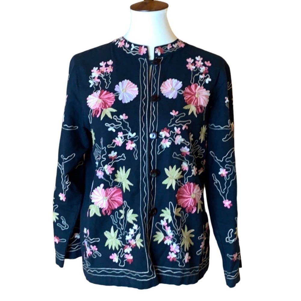 Vintage Bedford Fair embroidered jacket Petite Small / PS
